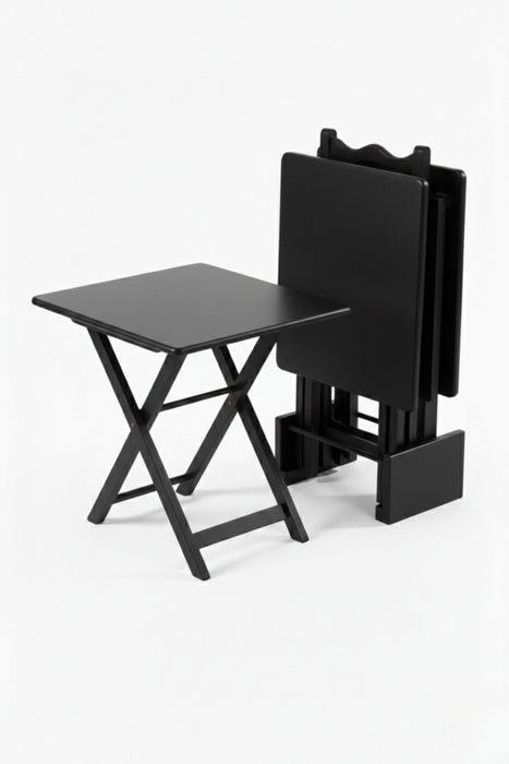 Gazzini Pack Kare 4'lü Ahşap Çanta Zigon Sehpa