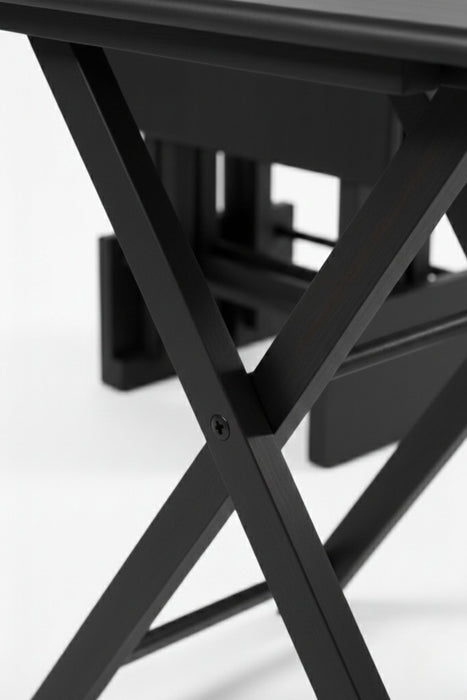 Gazzini Pack Kare 4'lü Ahşap Çanta Zigon Sehpa