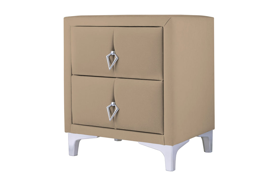 Harmony Silver Komodin, İki Çekmeceli