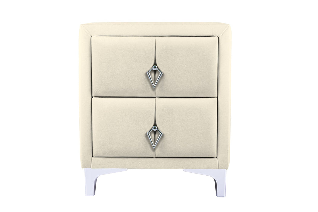 Harmony Silver Komodin, İki Çekmeceli