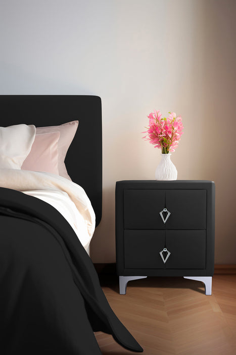 Harmony Silver Komodin, İki Çekmeceli