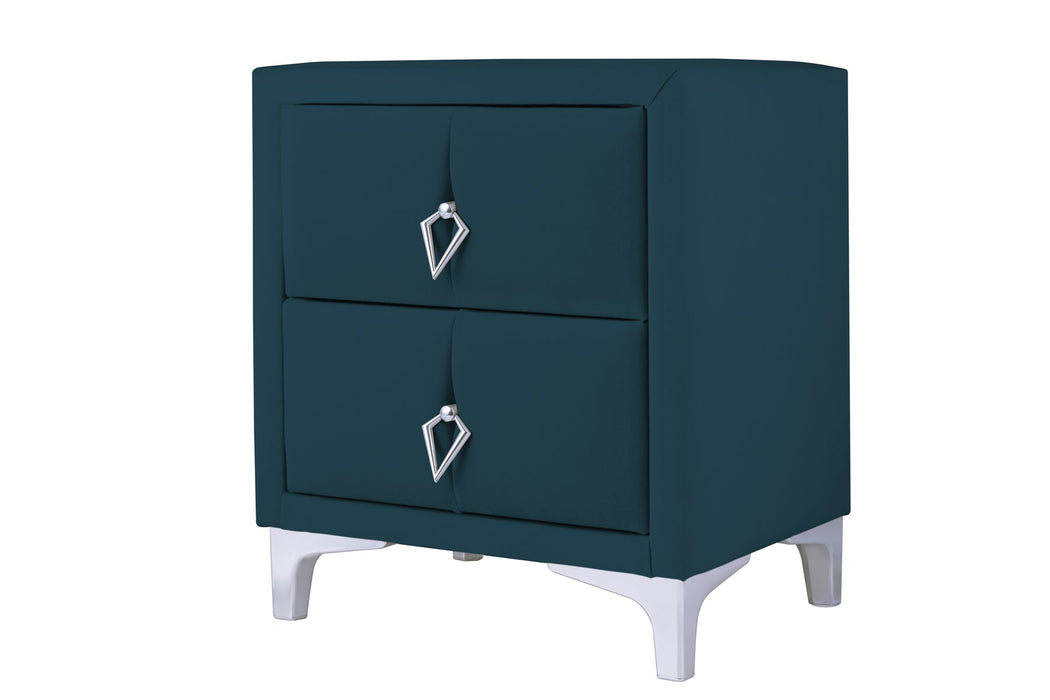 Harmony Silver Komodin, İki Çekmeceli