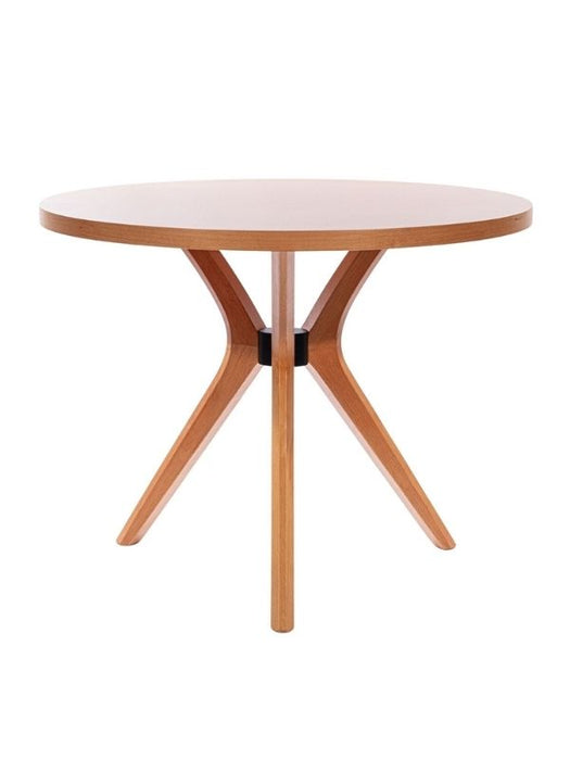 Haven Pergel İskandinav Doğal Ahşap Mutfak Masası 100x100