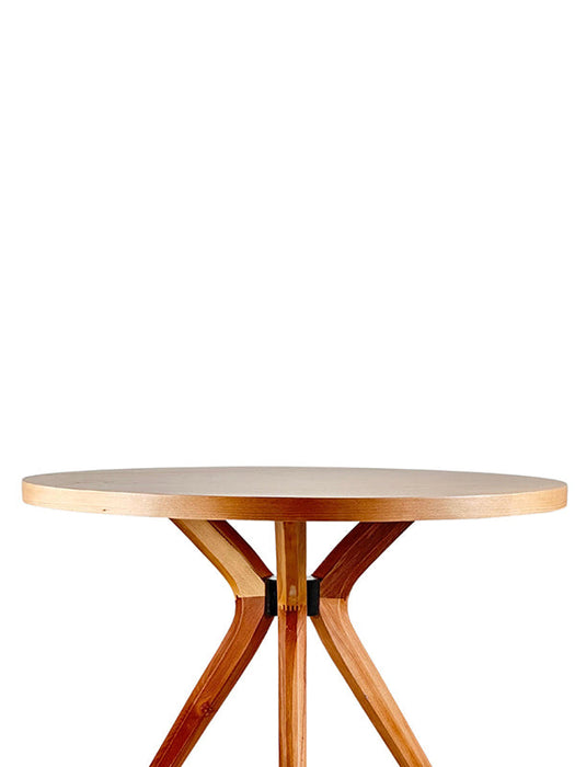 Haven Pergel İskandinav Doğal Ahşap Mutfak Masası 100x100