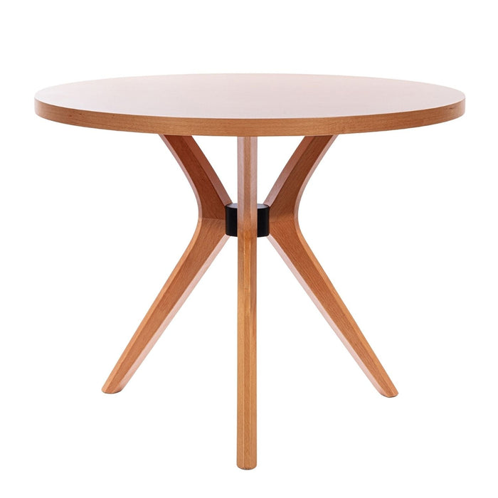 Haven Pergel İskandinav Doğal Ahşap Mutfak Masası 110x110