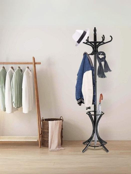 Hawthorne 6'lı Ahşap Tonet Askılık