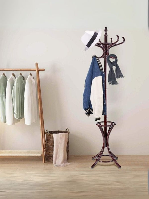 Hawthorne 6'lı Ahşap Tonet Askılık