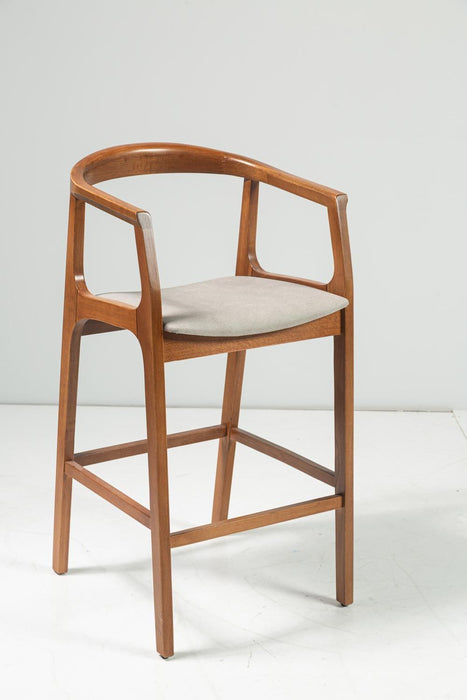 Helsinki Ahşap Bar Sandalyesi