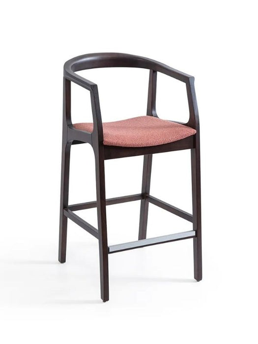 Helsinki Ahşap Bar Sandalyesi