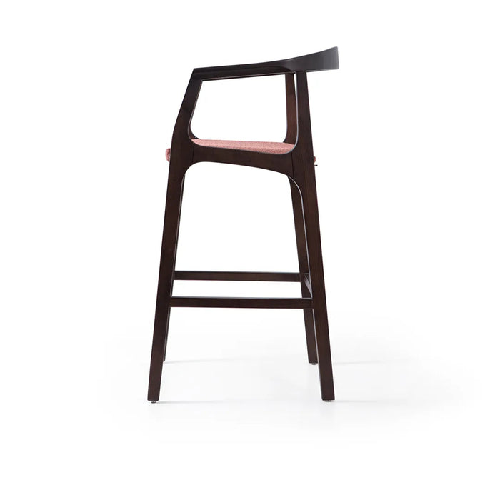 Helsinki Ahşap Bar Sandalyesi