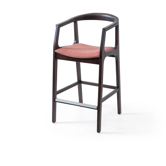Helsinki Ahşap Bar Sandalyesi