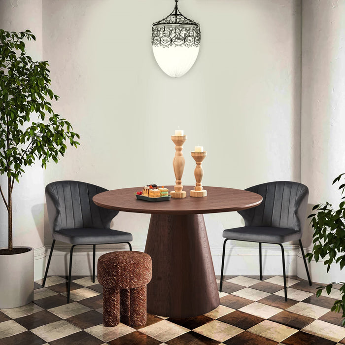 Hemera Ahşap Yemek Masası 110x110