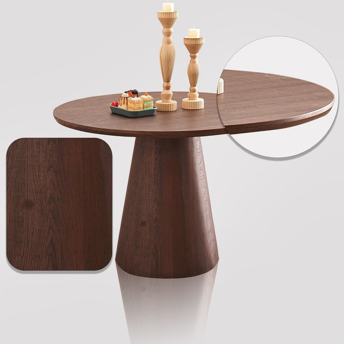 Hemera Ahşap Yemek Masası 110x110