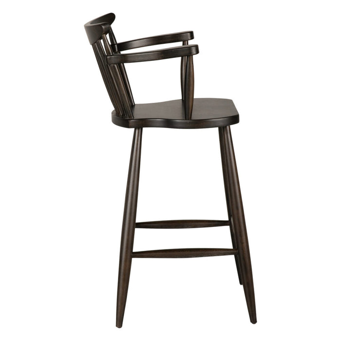 Hudson Ahşap Bar Sandalyesi