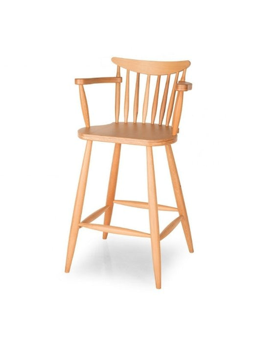 Hudson Ahşap Bar Sandalyesi