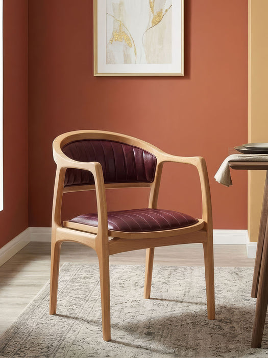Kensington Kolçaklı İskandinav Ahşap Sandalye