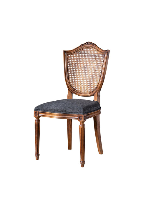 Kupa Torna Oymalı Ahşap Sandalye