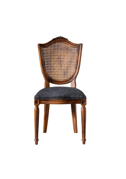 Kupa Torna Oymalı Ahşap Sandalye