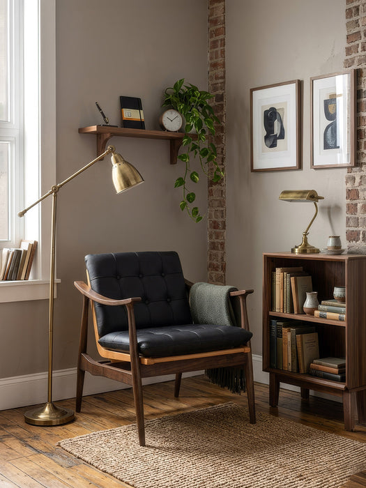 Legno Dual Kolçaklı Ahşap Berjer