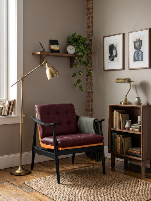 Legno Dual Kolçaklı Ahşap Berjer