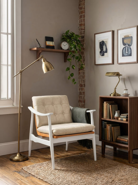 Legno Dual Kolçaklı Ahşap Berjer