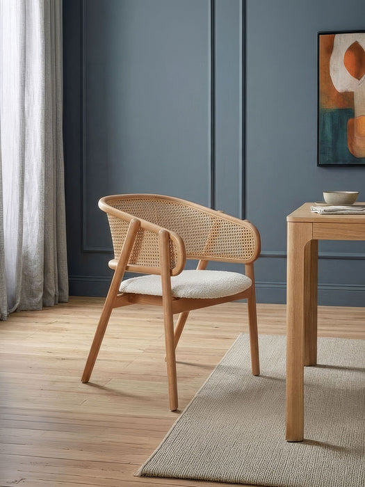 Lena Hazeranlı İskandinav Ahşap Sandalye