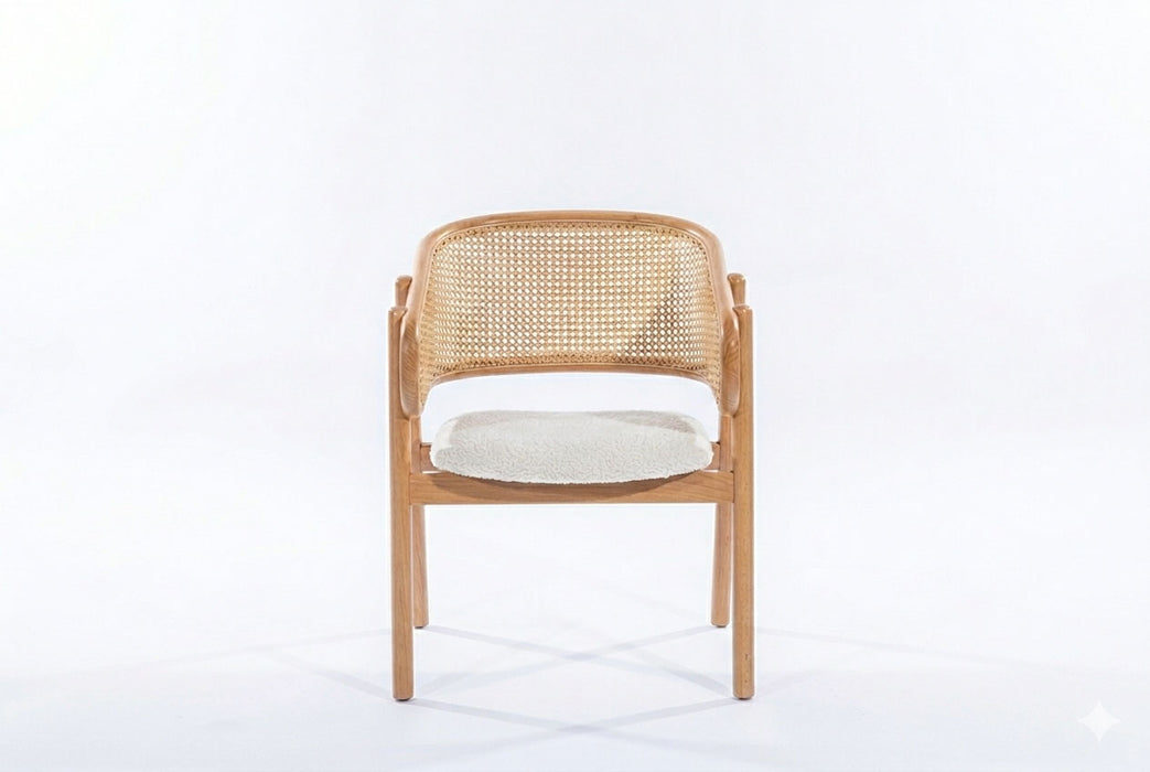 Lena Hazeranlı İskandinav Ahşap Sandalye