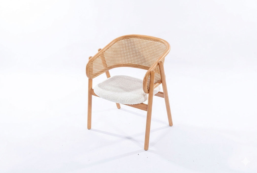 Lena Hazeranlı İskandinav Ahşap Sandalye