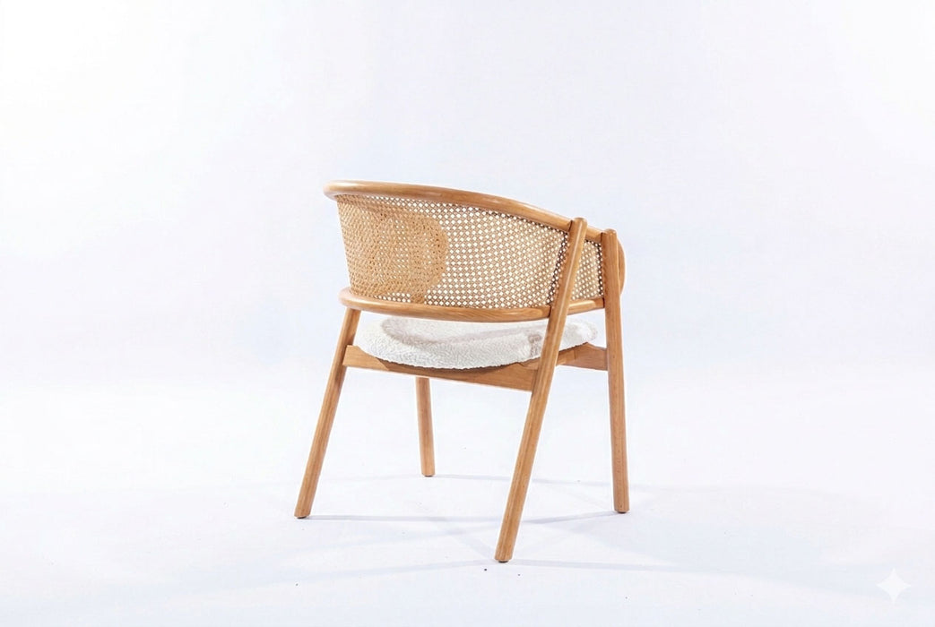 Lena Hazeranlı İskandinav Ahşap Sandalye