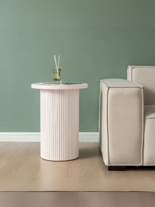 Leonora Bohem Ahşap Yan Sehpa