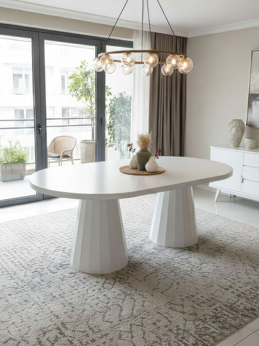 Ligna Açılır Masif Ahşap Yemek Masası