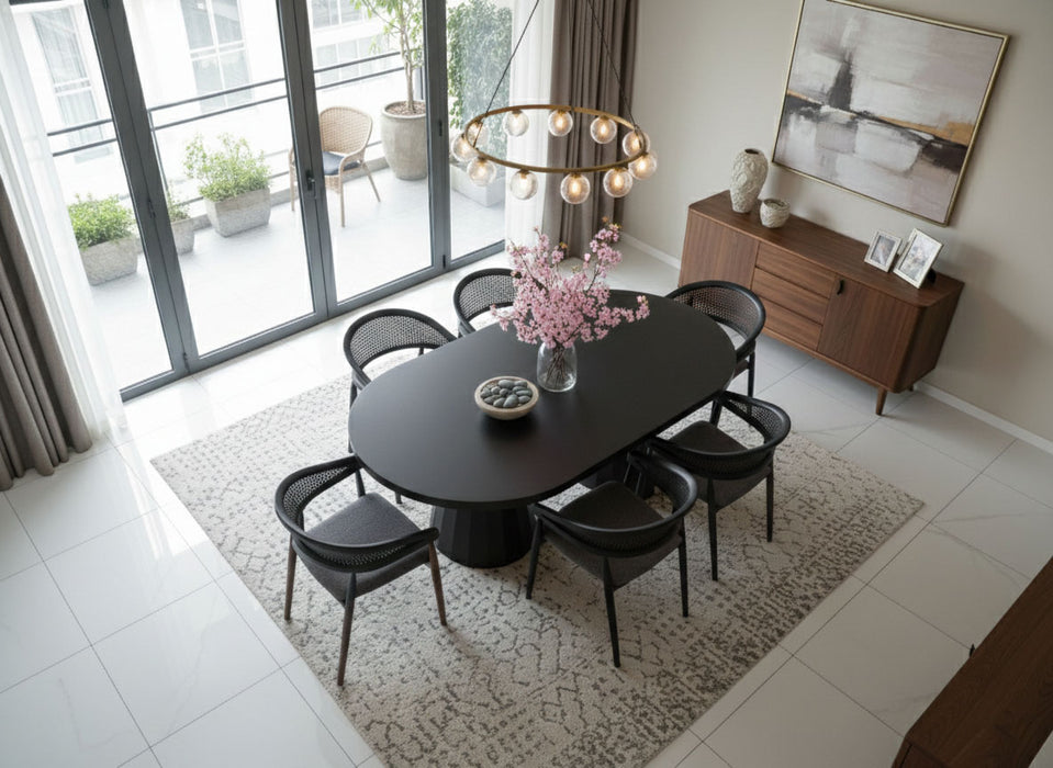 Ligna Açılır Masif Ahşap Yemek Masası