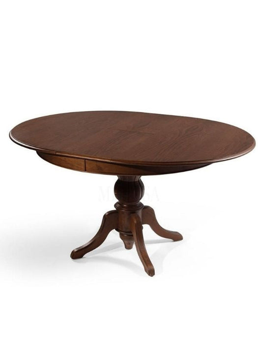 Lindon Baba Ayak Yuvarlak Açılır Masa 90x90