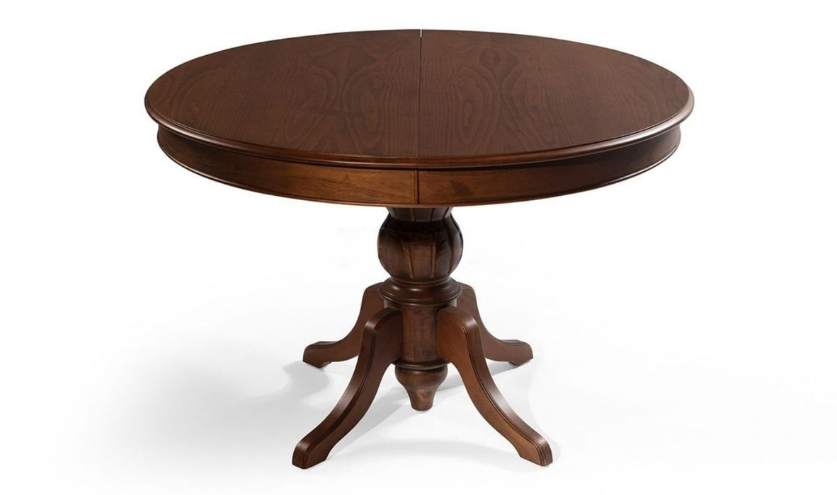 Lindon Baba Ayak Yuvarlak Açılır Masa 90x90