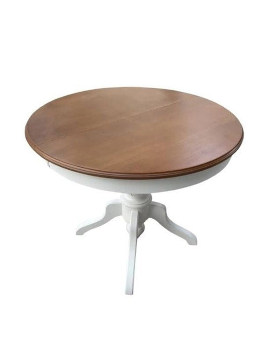 Lindon Baba Ayak Yuvarlak Açılır Masa 90x90