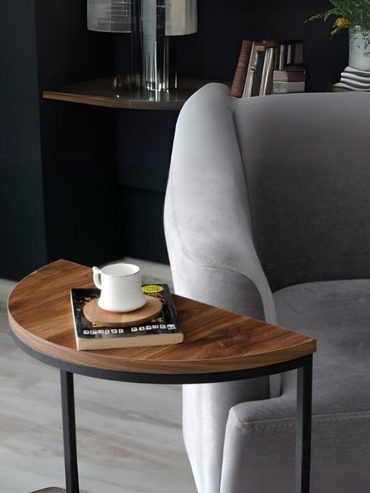 Lisa Metal Tekli Yan Sehpa