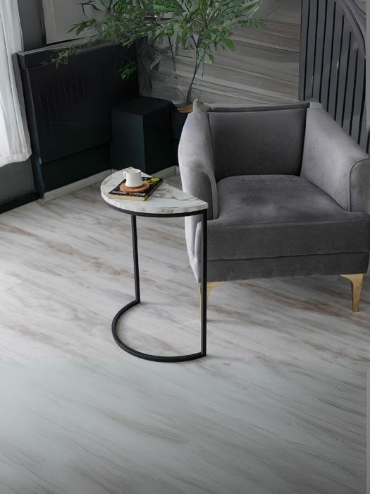 Lisa Metal Tekli Yan Sehpa