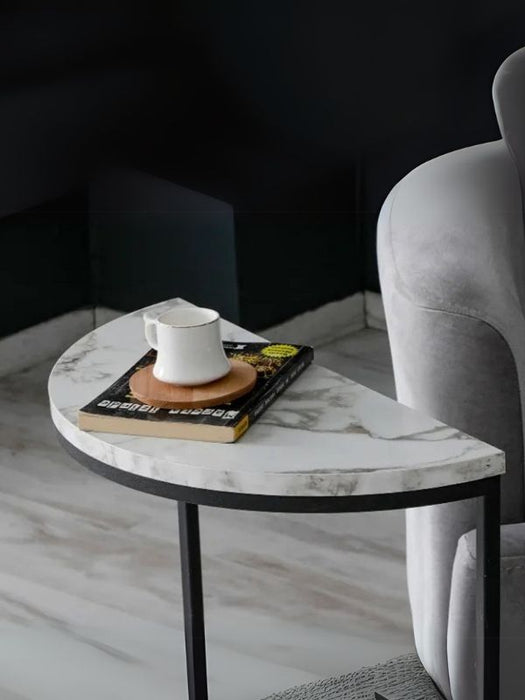 Lisa Metal Tekli Yan Sehpa