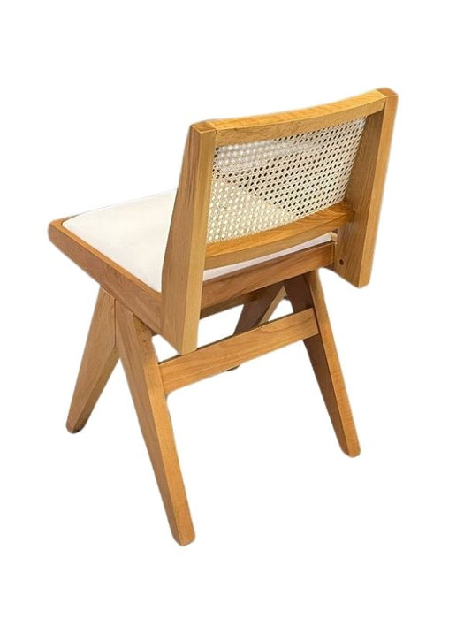 Lofoten Pergel Hazeranlı Hasırlı Ahşap Sandalye