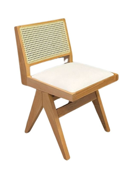 Lofoten Pergel Hazeranlı Hasırlı Ahşap Sandalye