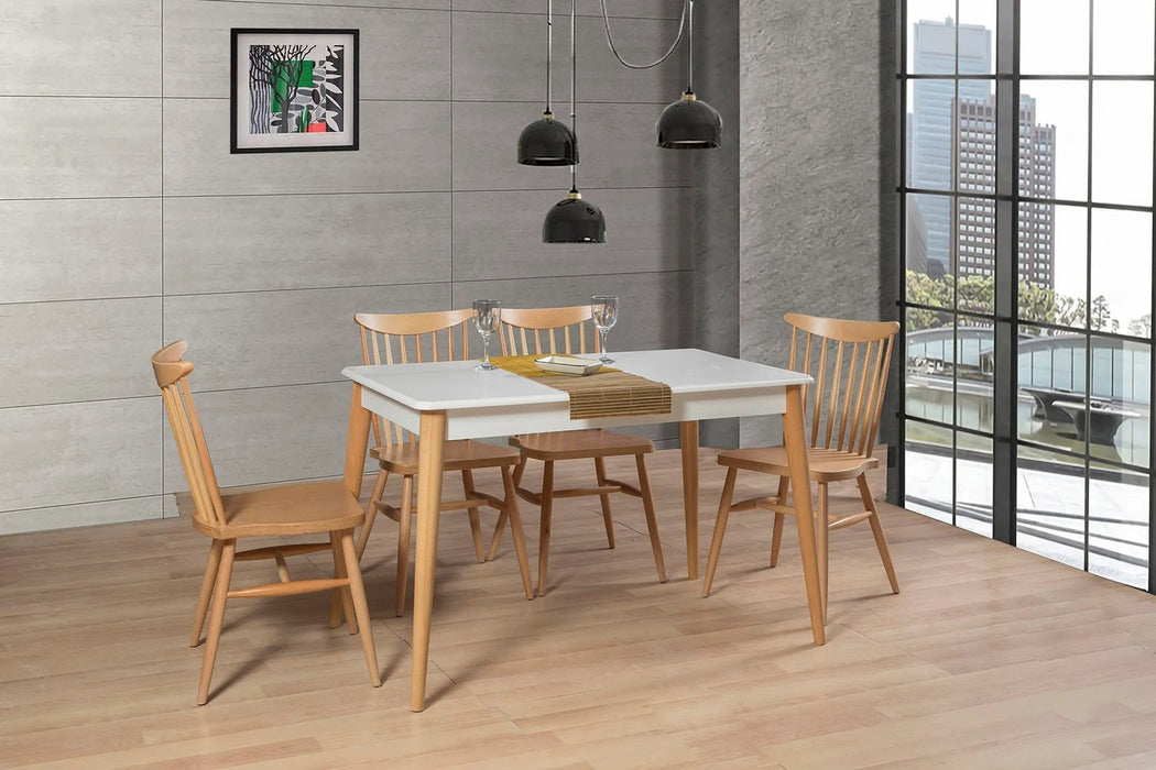 Ludovica Fransız Retro Still Açılır Yemek Masası 80x120