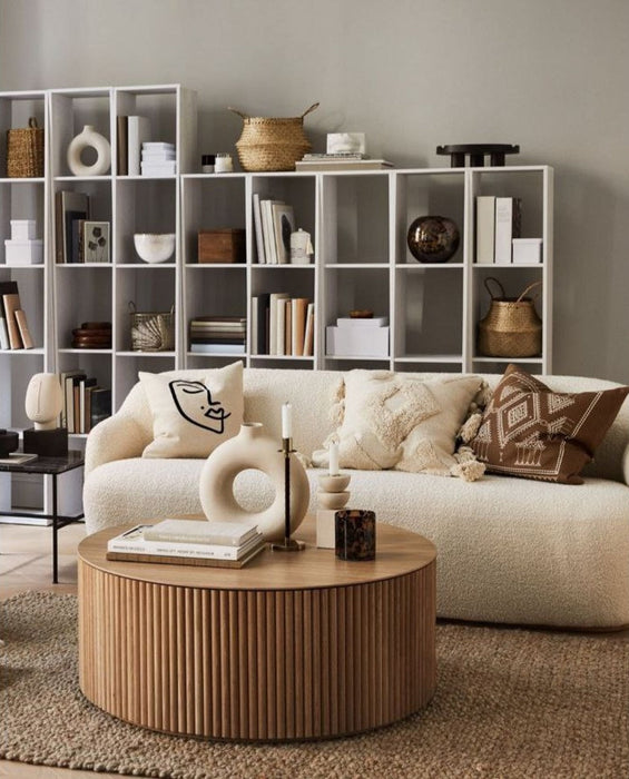 Lunna İskandinav Yuvarlak Orta Sehpa