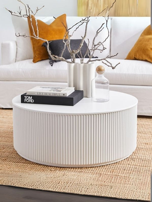 Lunna İskandinav Yuvarlak Orta Sehpa