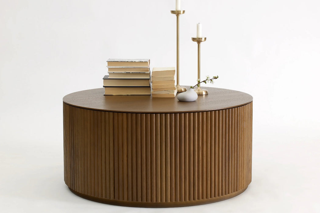 Lunna İskandinav Yuvarlak Orta Sehpa