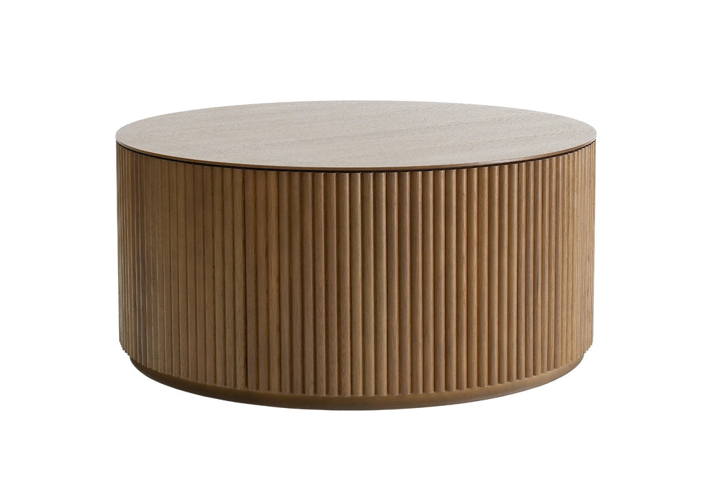 Lunna İskandinav Yuvarlak Orta Sehpa