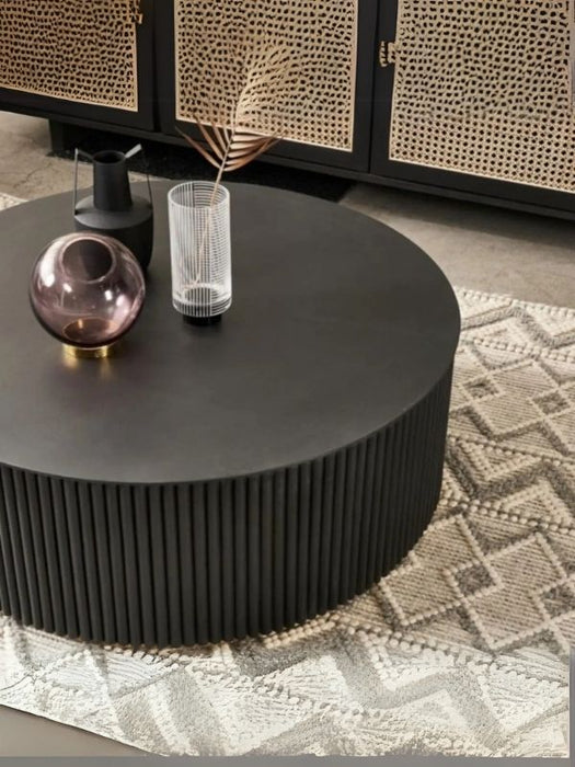 Lunna İskandinav Yuvarlak Orta Sehpa