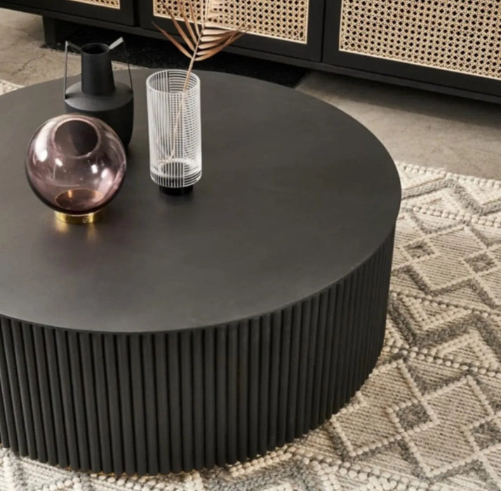 Lunna İskandinav Yuvarlak Orta Sehpa