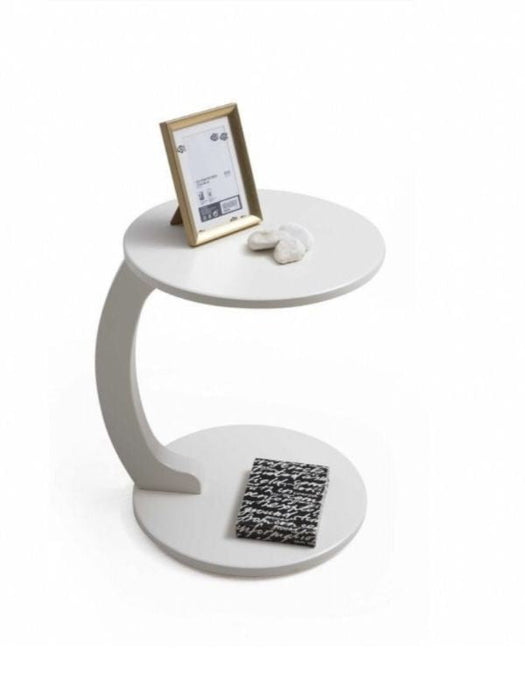 Lunora Kayın Ahşap C Yan Sehpa