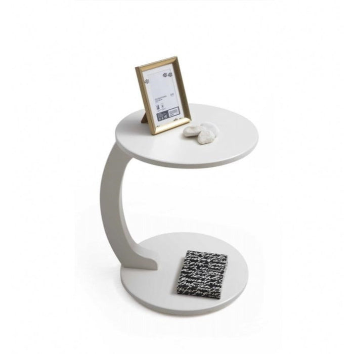 Lunora Kayın Ahşap C Yan Sehpa