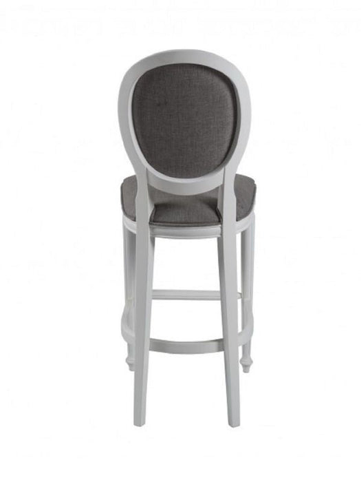 Madalyon Ahşap Bar Sandalyesi